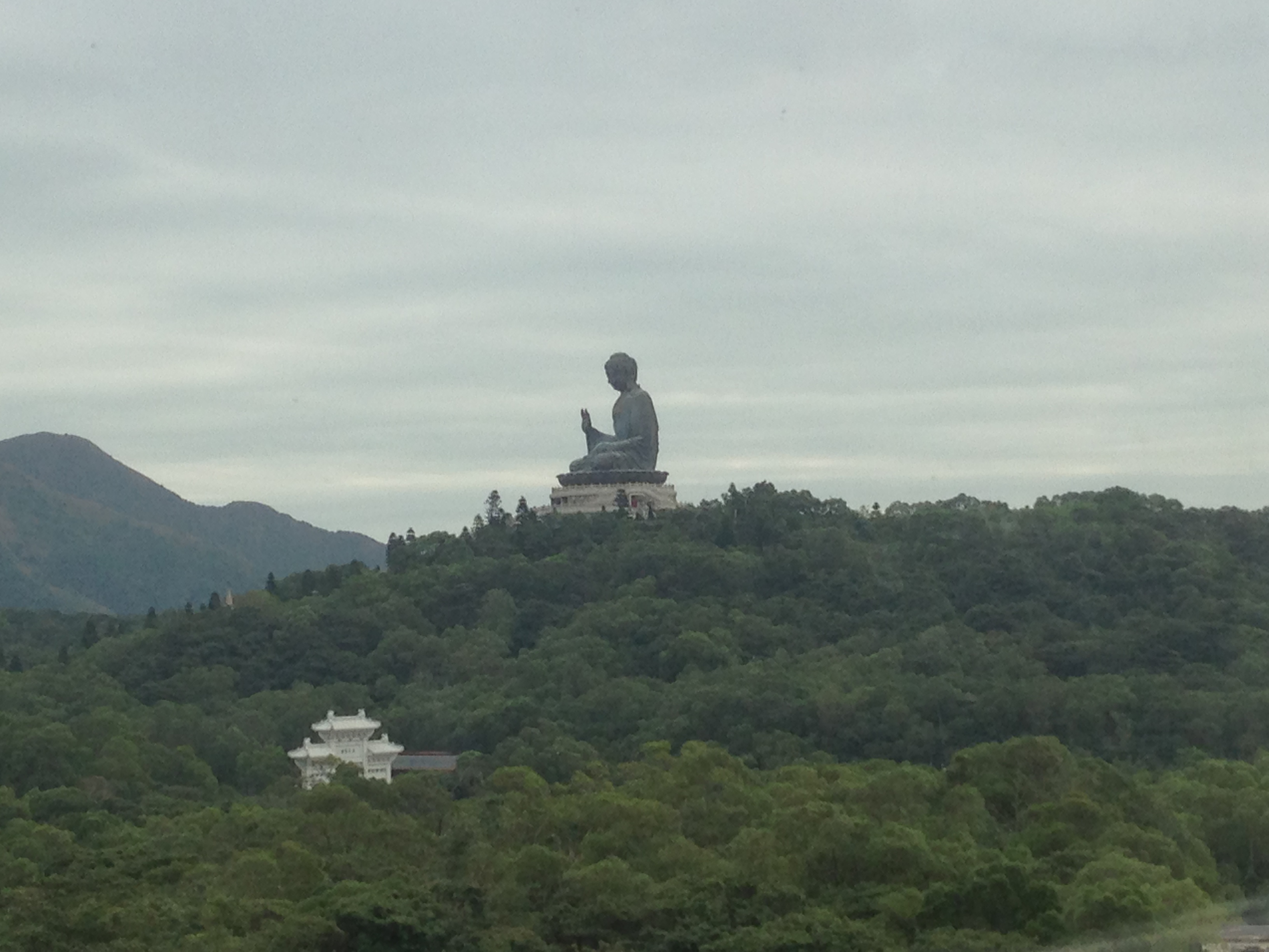 Nov 28 Big Buddha from the Cable Car