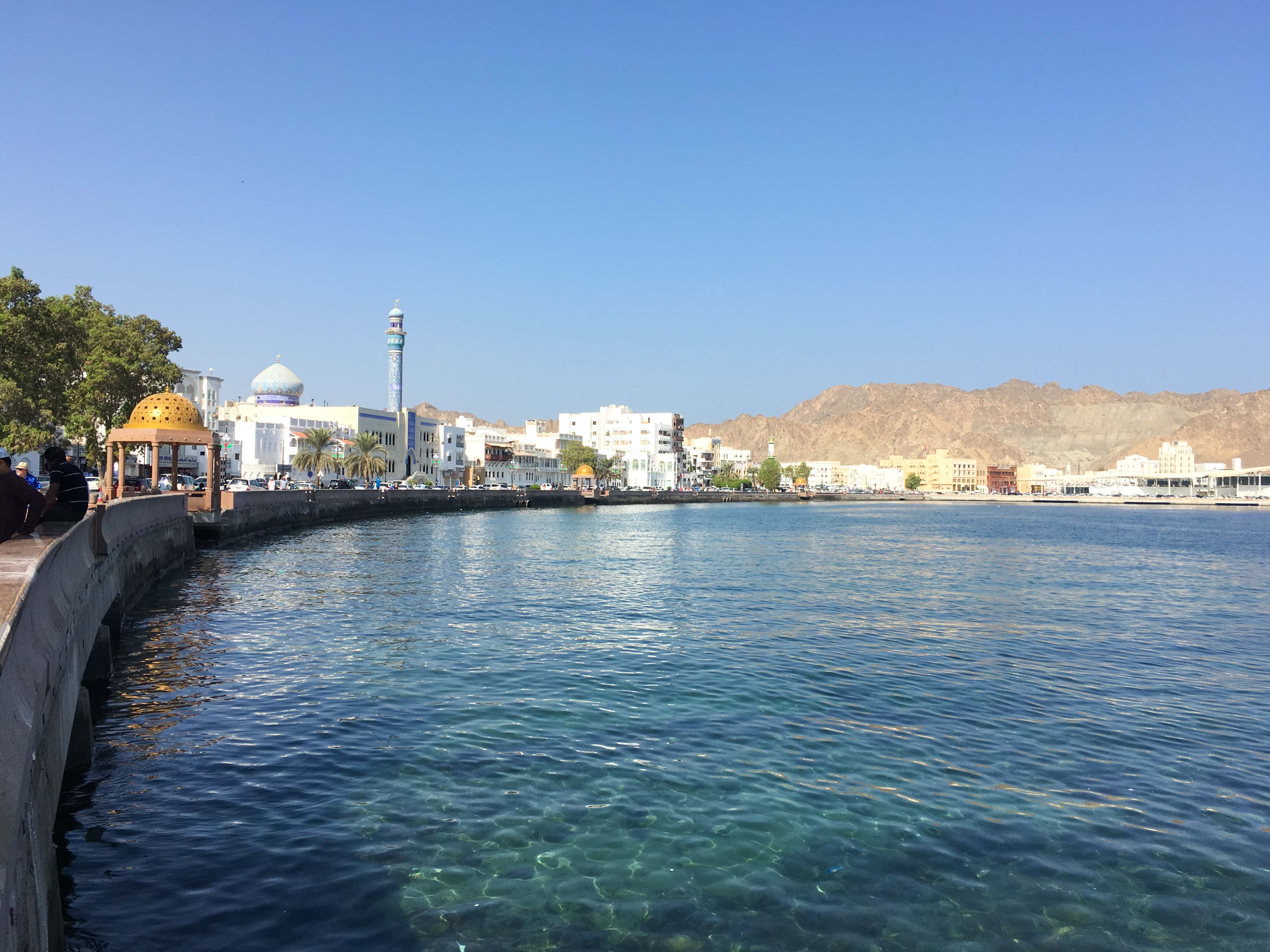 Muscat's Promenade & Harbor
